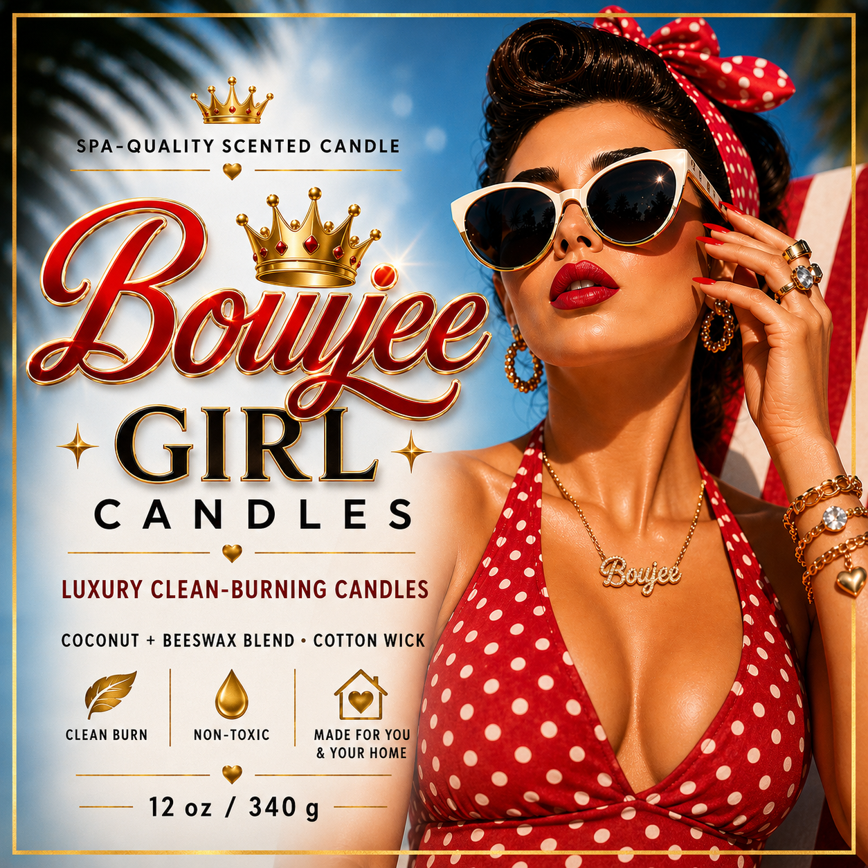 Boujee Girl Signature Candle